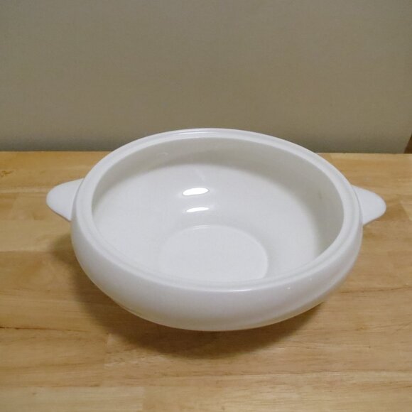 Wedgwood Solar Covered Vegetable Serving Bowl White Oval 8.5" Bone China - Picture 4 of 12